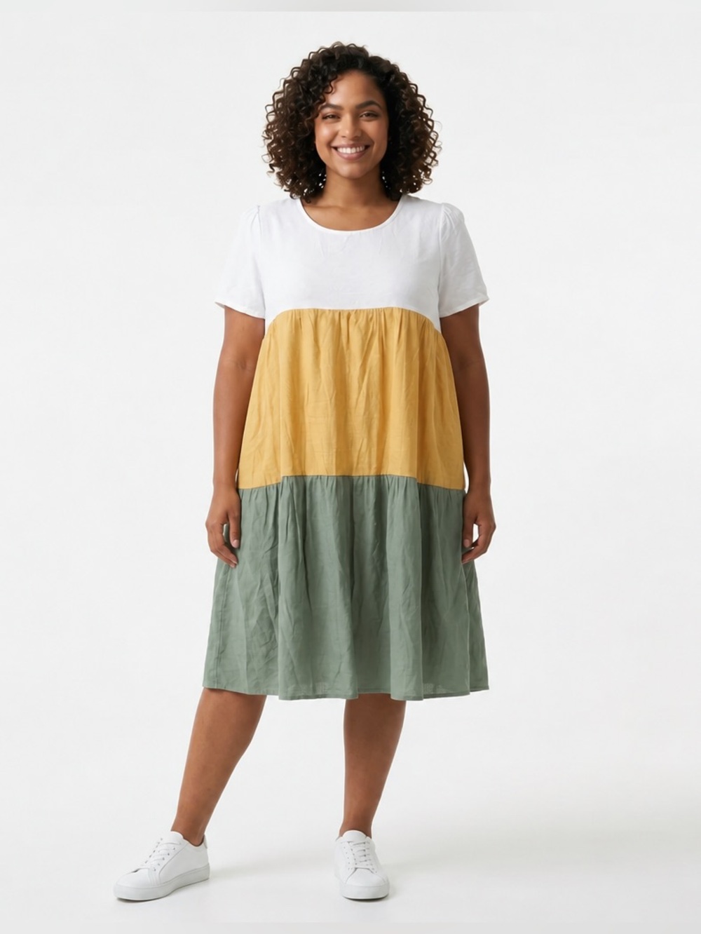 Knee length dress